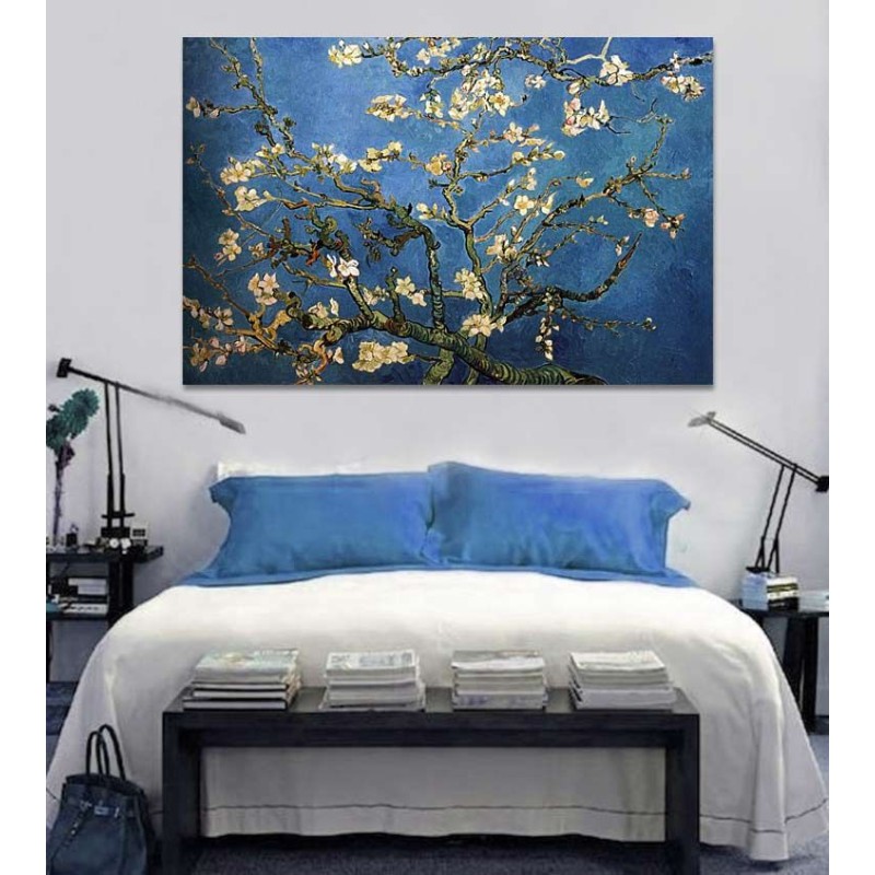Arte moderno, Lienzo famoso pintado Ramas en flor, decoración pared Cuadros Dormitorio elegantes venta online
